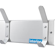 36" W Coat Rack with 5 Hook - Silver by Global Industrial – Steel, Silver, Model 695715