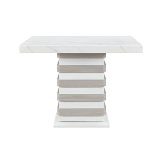 D2507 BAR Table by Global Furniture USA – Engineered Wood, White-beige, Model AMZ-D2507BT