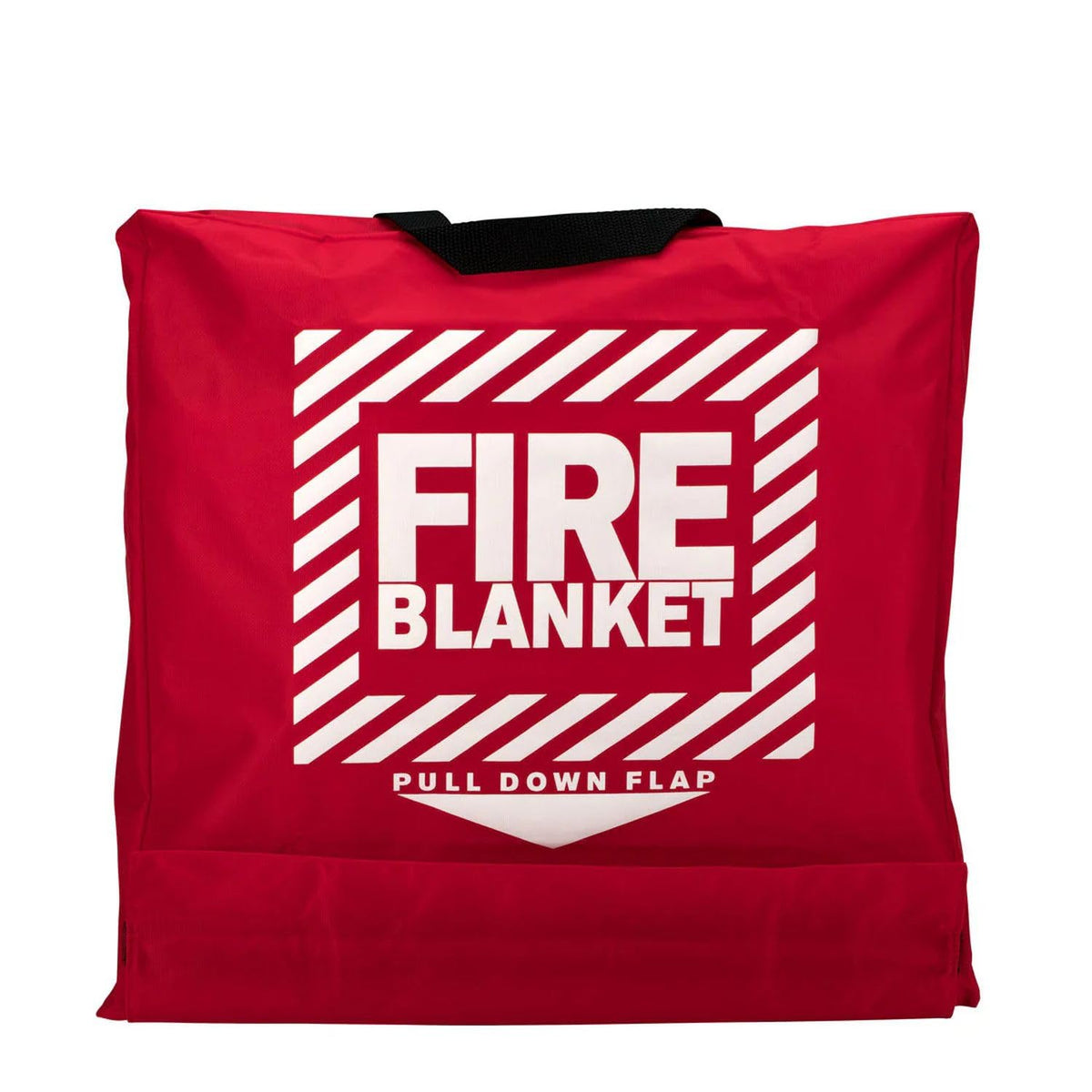 Industrial Wool Fire Blanket by First Aid Only – 16" x 3" x 16", Wool, Black, Model 21-650