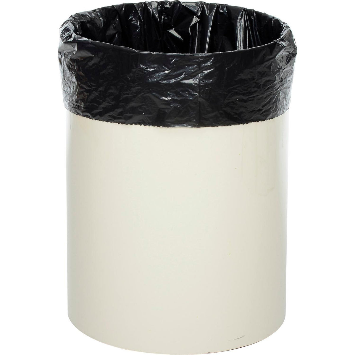 42 Gallon Contractor Black Trash Bags by Napco Bag And Film – 50 Count (Pack of 1), 42.0 gallons, LLDPE, Black, Model M32503