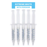 White - Teeth Whitening Replacement Gel - Peroxide for Extreme Whitening - 5 Pack - BPA by SOVA – 0.84 Fl Oz (Pack of 1), Model SOVAGEL5PK
