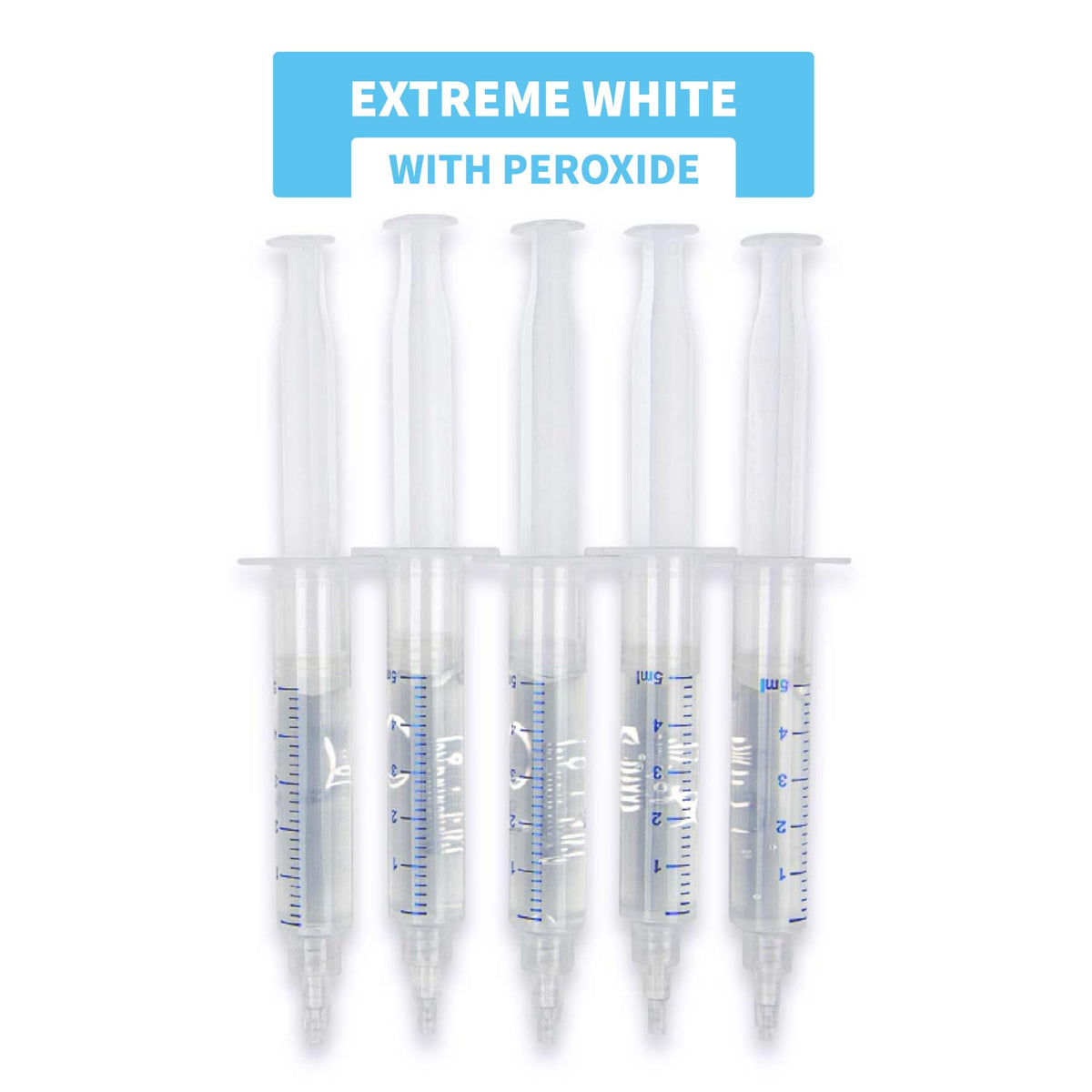 White - Teeth Whitening Replacement Gel - Peroxide for Extreme Whitening - 5 Pack - BPA by SOVA – 0.84 Fl Oz (Pack of 1), Model SOVAGEL5PK