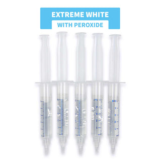 White - Teeth Whitening Replacement Gel - Peroxide for Extreme Whitening - 5 Pack - BPA by SOVA – 0.84 Fl Oz (Pack of 1), Model SOVAGEL5PK