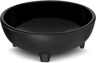 Carlisle FoodService Products 087803 Molcajete Ramekin, 8 oz. Black, Melamine