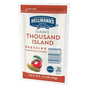 HELLMANN'S Thousand Island / 1.5 Ounce (Pack of 102) / 102 Thousand Island