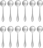 Oneida American Harmony 18/8 Stainless Steel Round Soup Spoon (Set of Twelve)