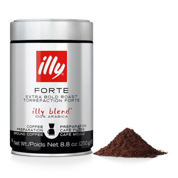 Ground Drip Coffee by illy – 8.8 Ounce (Pack of 1), Model 7394