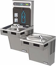 Bi-Level HydroBoost Water Refilling Station W/Filter, Light Gray, HTHB-HAC8BLPV-WF