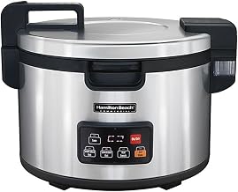 Rice Cooker/Warmer by Hamilton Beach Commercial – 90 Cup, 22.5 quarts, Plastic, Stainless Steel, Model 37590