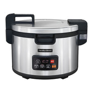 Rice Cooker/Warmer by Hamilton Beach Commercial – 90 Cup, 22.5 quarts, Plastic, Stainless Steel, Model 37590