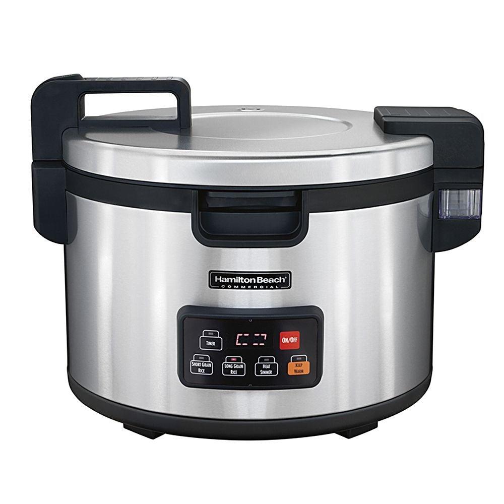 Rice Cooker/Warmer by Hamilton Beach Commercial – 90 Cup, 22.5 quarts, Plastic, Stainless Steel, Model 37590