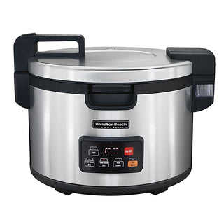 Rice Cooker/Warmer by Hamilton Beach Commercial – 90 Cup, 22.5 quarts, Plastic, Stainless Steel, Model 37590