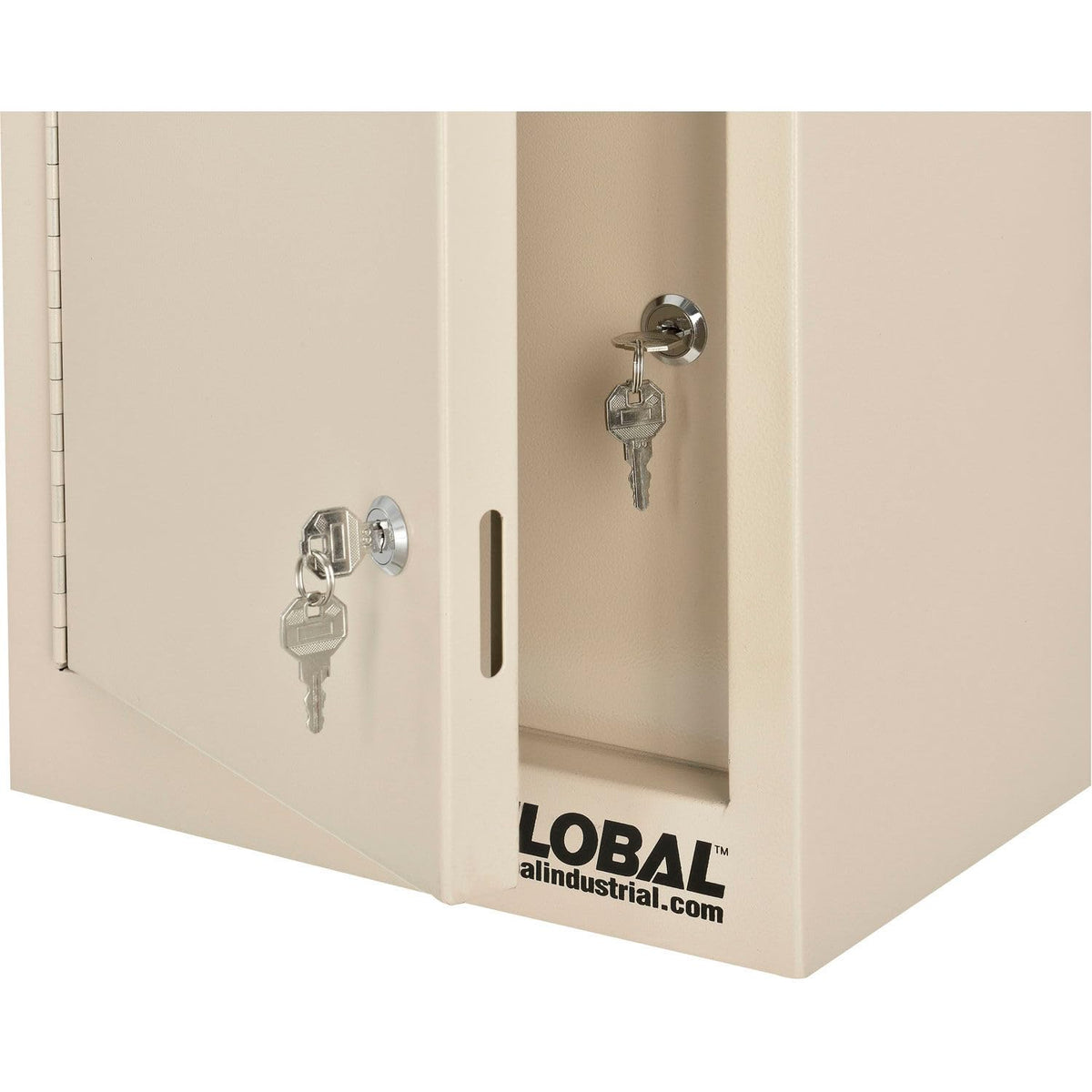 Global Industrial Beige / 8"L x 12"W x 15"H / Industrial Medicine Cabinets