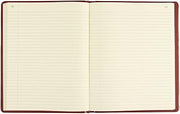 Rediform National Brand Red Vinyl Series Journal, 1-Subject, Medium/College Rule, Red Cover, (300) 10 x 7.75 Sheets