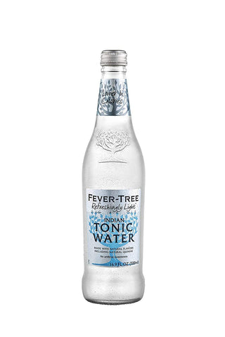 Nat Light Tonic Water (8x16.9OZ ) by Fever-Tree – 16.9 Fl Oz (Pack of 8), clear, Pack of 8