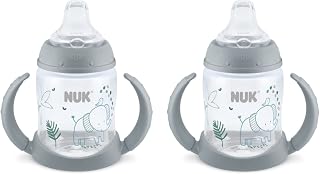 NUK Learner 5 ounce Sippy Cup, Elephant Pack of 2