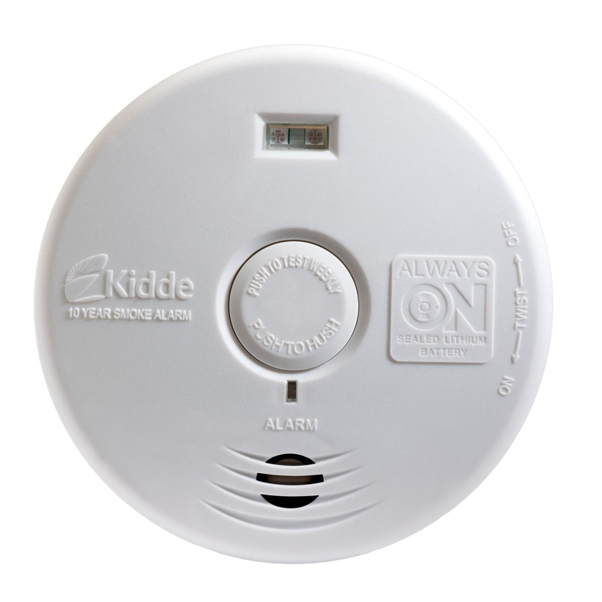 P3010H Worry-Free Hallway Smoke Alarm with Safety Light and 10 Year Sealed Battery by Kidde – Model 21010167