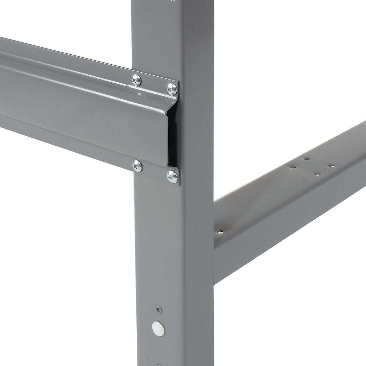 Workbench Stringer-Gray by Global Industrial – 5.31"L x 72"W x 6"H, Alloy Steel, Gray, Model 255222