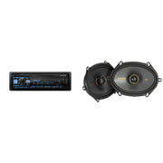 UTE-63BT Bluetooth Receiver & Kicker KSC 5x7 / 6x8 Speakers by Alpine – Model AlpineBDL260609-12