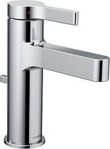 Moen Vichy Chrome One-Handle Single Hole Modern Bathroom Faucet, 6710