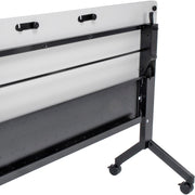 Flip-Top Training Table by Global Industrial – Laminate, Gray, Model 695219
