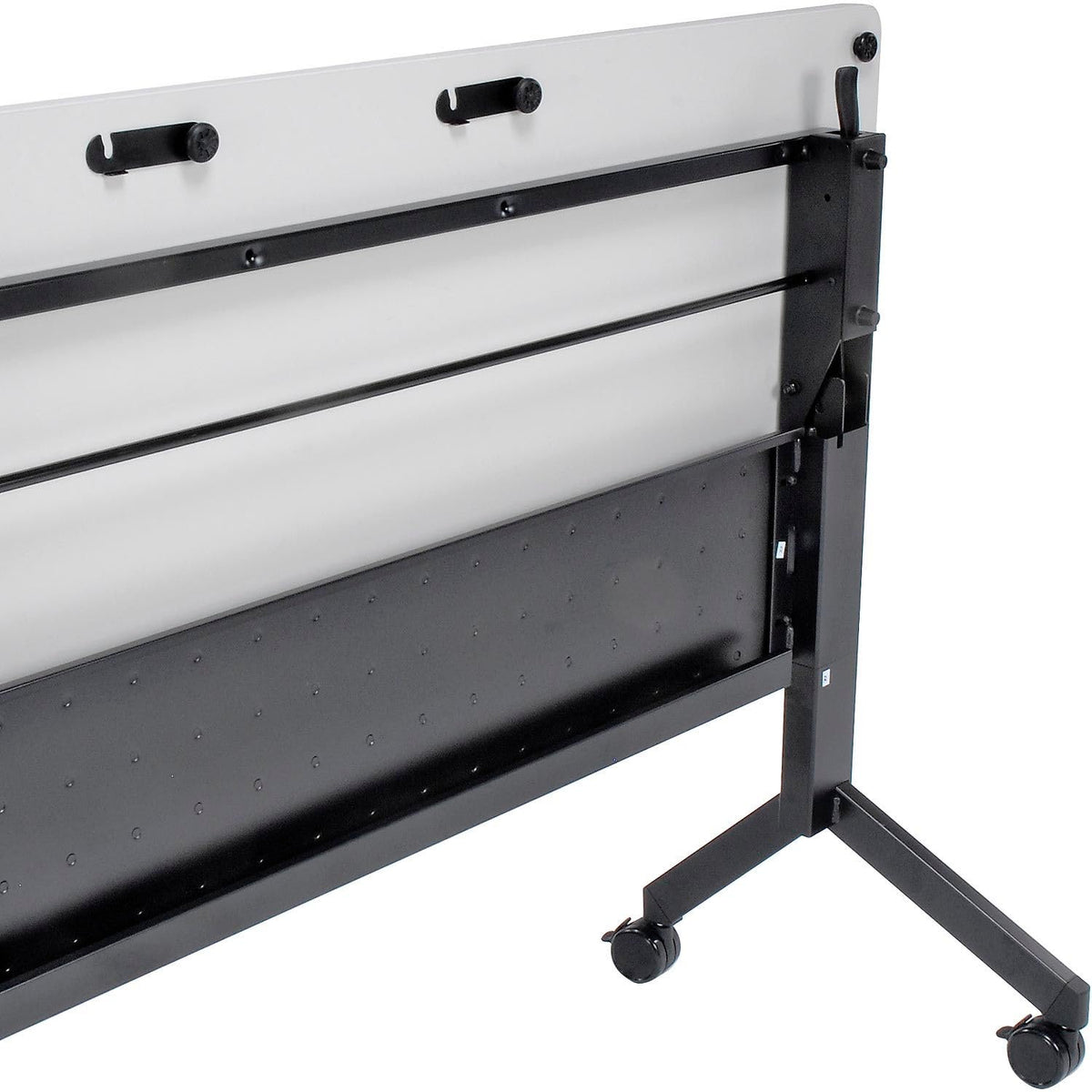 Flip-Top Training Table by Global Industrial – Laminate, Gray, Model 695219
