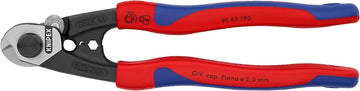 KNIPEX 95 62 190 SBA Comfort Grip Wire Rope Cutters