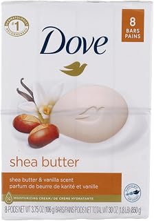 Dove Beauty Bar - Shea Butter with Warm Vanilla - 4 oz - 8 ct - 2 pk