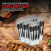 Stock Your Home Black / 1000 Pack / Casual Spoons