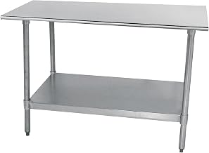 Economy Stainless Steel Top Workbench Finish: Galvanized, Size: 35.5" H x 30" W x 24" D
