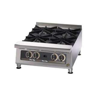 24"W Ultra-Max Gas Hot Plate by Star – Stainless Steel, Metallic, Model 804HA