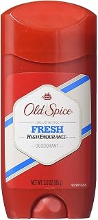 Old Spice High Endurance Deodorant, Fresh 3 oz (Pack of 10)
