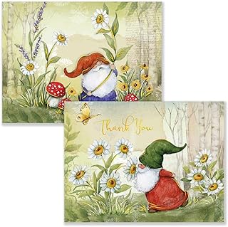 Lang, Garden Gnomes Assorted Boxed Note Cards
