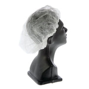 CELLUCAP White 21" Bouffant Cap by CELLUCAP MANUFACTURING COMPANY – Universal, Fiber, White, Pack of 100, Model BI-400HSD