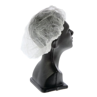CELLUCAP White 21" Bouffant Cap by CELLUCAP MANUFACTURING COMPANY – Universal, Fiber, White, Pack of 100, Model BI-400HSD