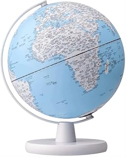 Globe, with Stand with Led Light Lighting 2 in 1 Kids Globe Perfect Desk Clear Text Marking