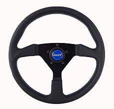 Grant Steering Wheel 13.75in Wrapped w/Blue