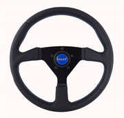 Steering Wheel 13.75in Wrapped w/Blue by Grant – Model GRT626