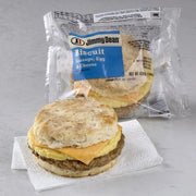 Jimmy Dean Egg and Cheese Jumbo Sausage Biscuit by Sara Lee – Pack of 12