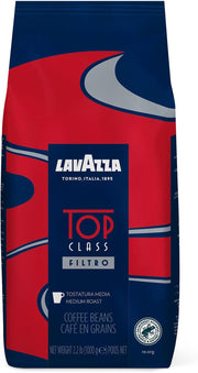 Lavazza Filtro / 35.27 Ounce (Pack of 6) / 6 Roasted Coffee Beans