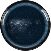 CAC China CAC Melamine Galaxy Plate Round Coupe Starry Night Blue 10-1/4" Set of 24