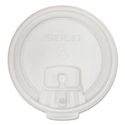 SOLO Cup Company Lift Back & Lock Tab Lids for Paper Cups SCC LB3101