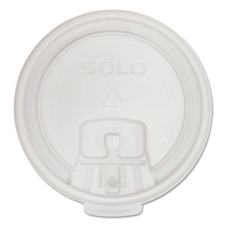 SOLO Cup Company Lift Back & Lock Tab Lids for Paper Cups SCC LB3101