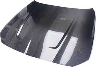 CSL Style Full Dry Carbon Fiber Hood Compatible for BMW G80 M3 G82 M4 Engine Bonnet