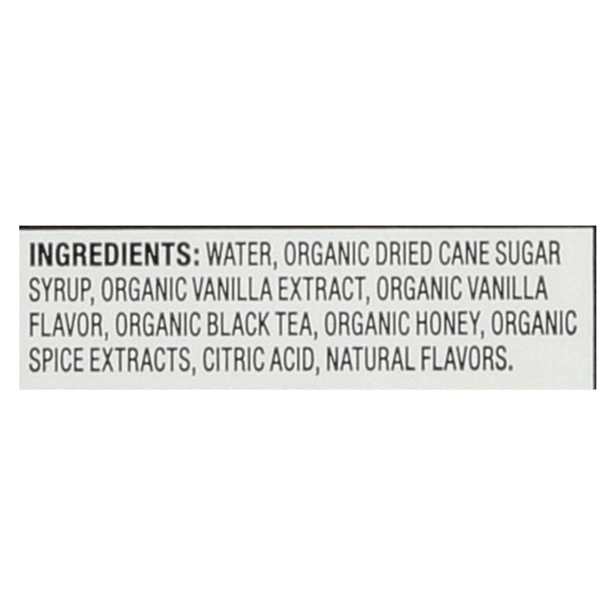 Organic Vanilla Chai Tea Lattte Concentrate by Oregon Chai – 32 Ounces, Pack of 6