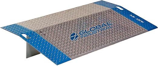 Global Industrial Heavy Duty Aluminum Dock Plate, 48"W x 24"L, 5,300 Lb. Capacity