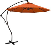 California Umbrella 9-Foot Offset Cantilever Patio Umbrella Infinite Tilt