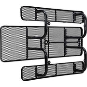 Global Industrial Black / 96 inches x 60 inches x 30 inches / Industrial Picnic Tables
