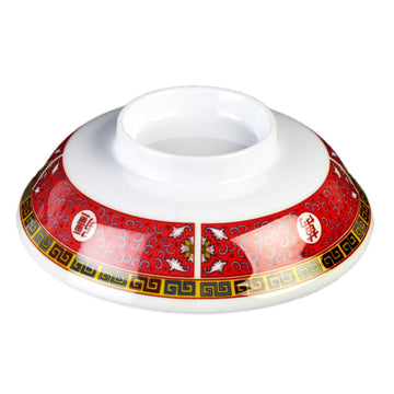 Longevity melamine dinnerware collection 5 1/4" by Thunder Group – Melamine, White Red Yellow, Model 3201CTR