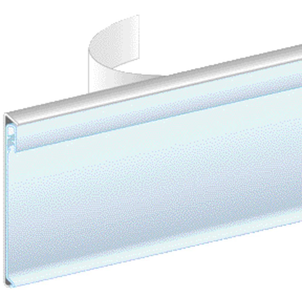 1 1/4 x 48 Extra-Duty Data Strip with Super Grip by KOST KLIP MANUFACTURING LTD – Plastic, White, Model 107283